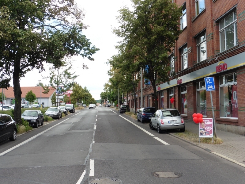 Entlang der B247 Richtung Süd
